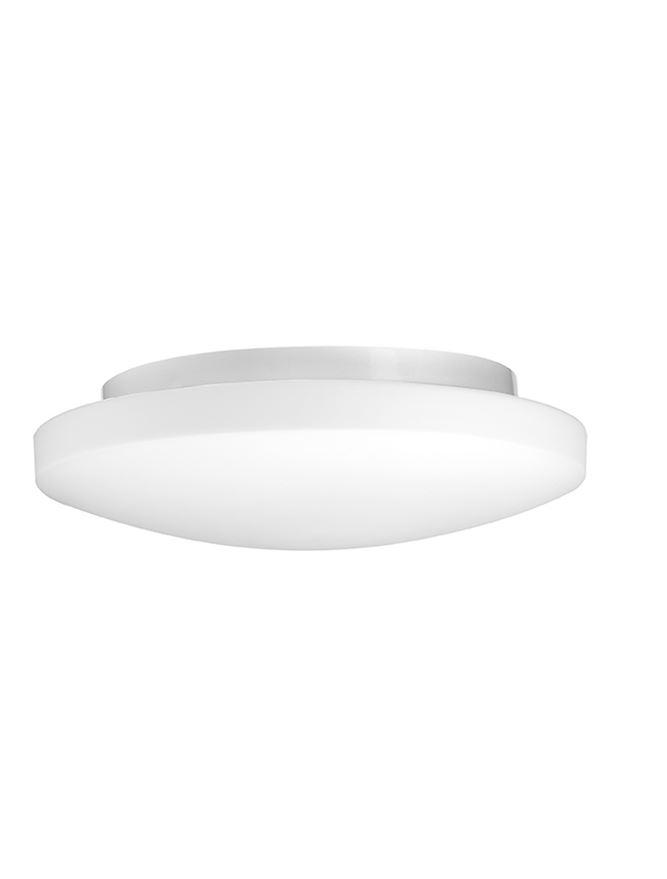 Nova Luce Stropní svítidlo IVI, IP44 bílé opálové sklo E27 2x12W