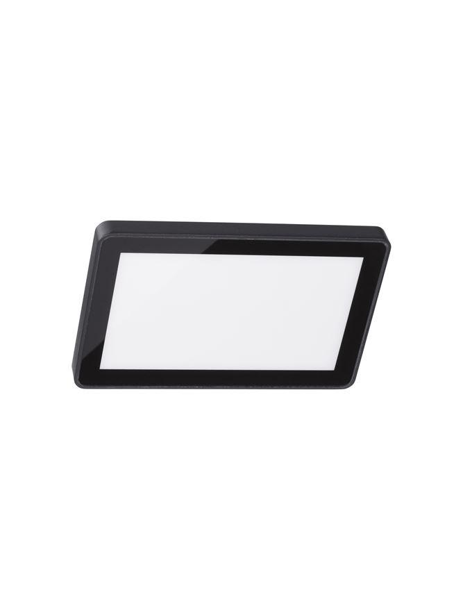 Nova Luce Venkovní nástěnné svítidlo NOBU černý hliník, LED 15W 3000K IP65