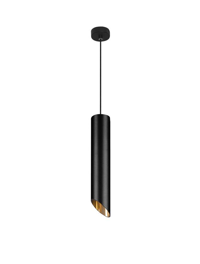 Nova Luce Závěsné svítidlo PERO, v.30cm, GU10 1x10W Barva: Černá