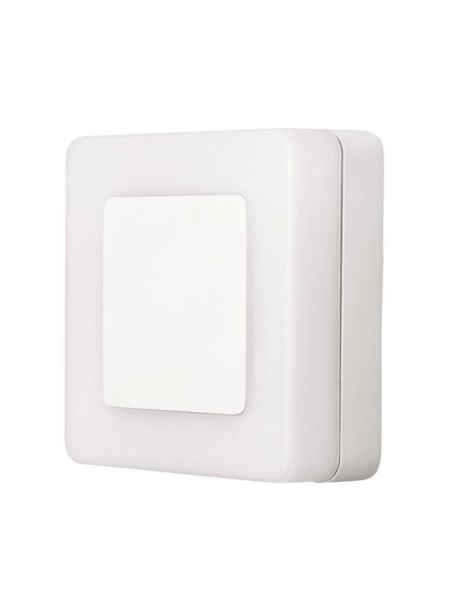 Nova Luce Venkovní nástěnné svítidlo TUNE, LED 9W 3000K 115st. IP65 Barva: Bílá