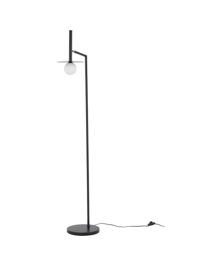 Nova Luce Stojací lampa PIELO, opálové sklo G9 1x5W