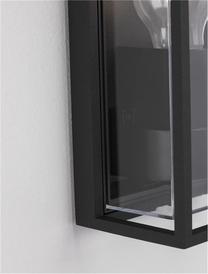 Nova Luce Venkovní nástěnné svítidlo REGINA, E27 1x12W IP65