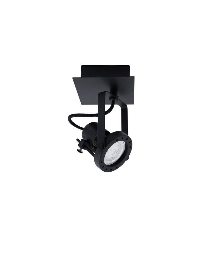 Nova Luce Bodové svítidlo SALVA černý kov GU10 1x10