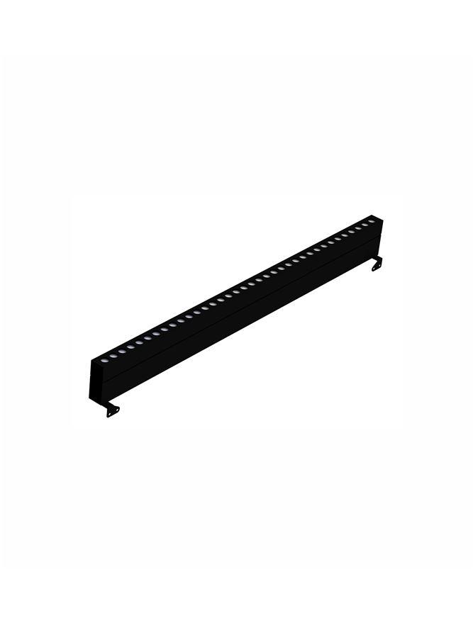 Nova Luce WALL WASHER černý hliník a sklo LED Chip Cree 36W 3000K DC24V nastavitelné 30st. IP67 Max Power 300W