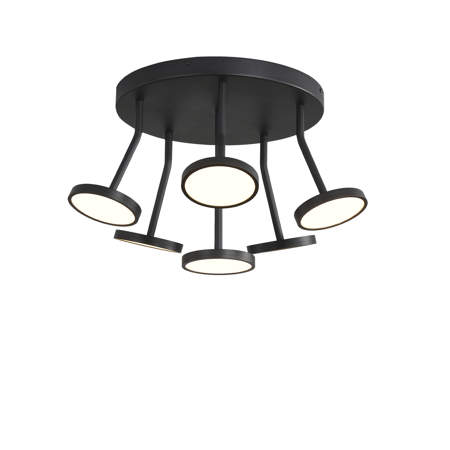 ACB Iluminacion Stropní LED svítidlo CORVUS, ⌀ 47 cm, 6x7W, CRI90