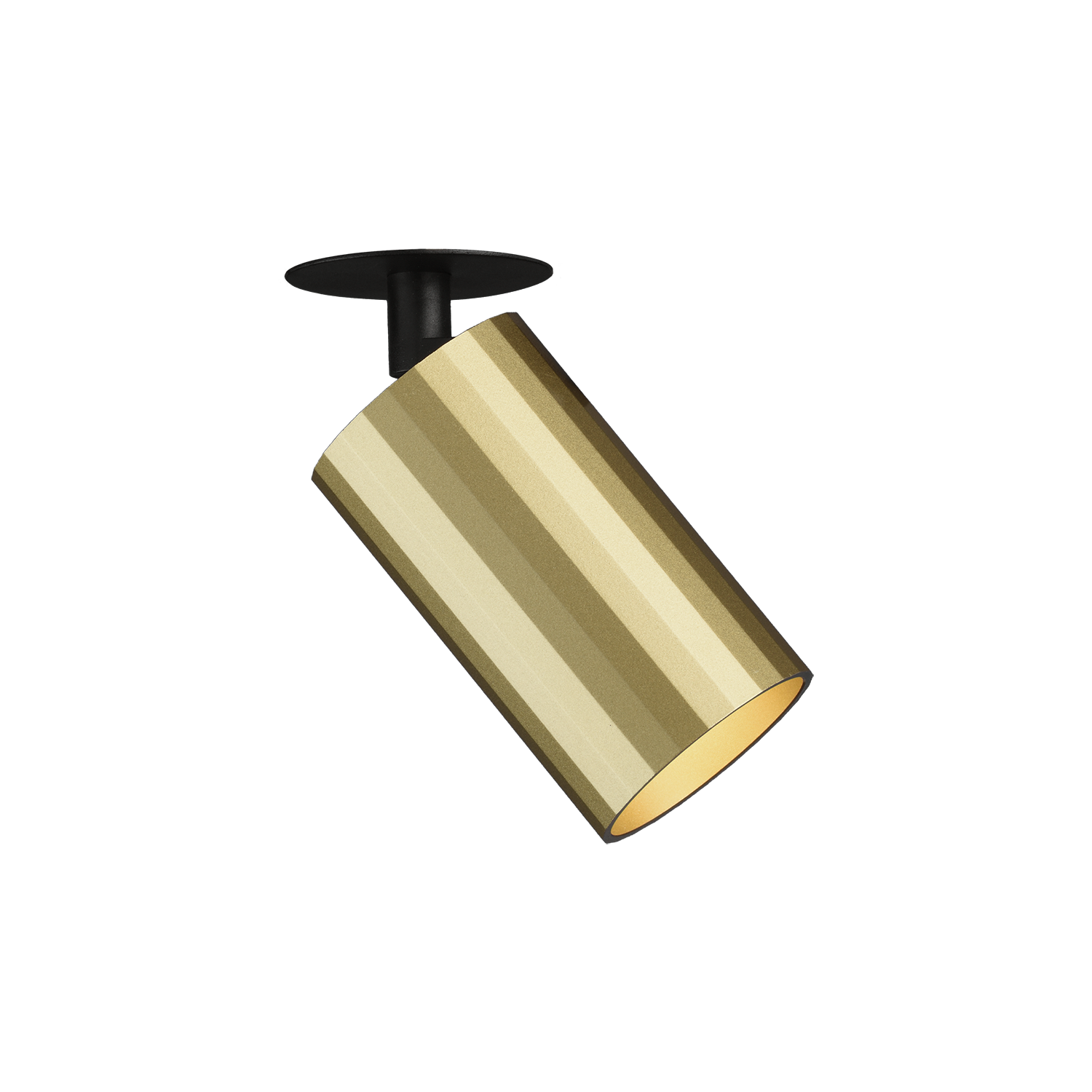 ACB Iluminacion Zapuštěné svítidlo MODRIAN, v. 10 cm, 1xGU10 8W Barva: Zlato-černá