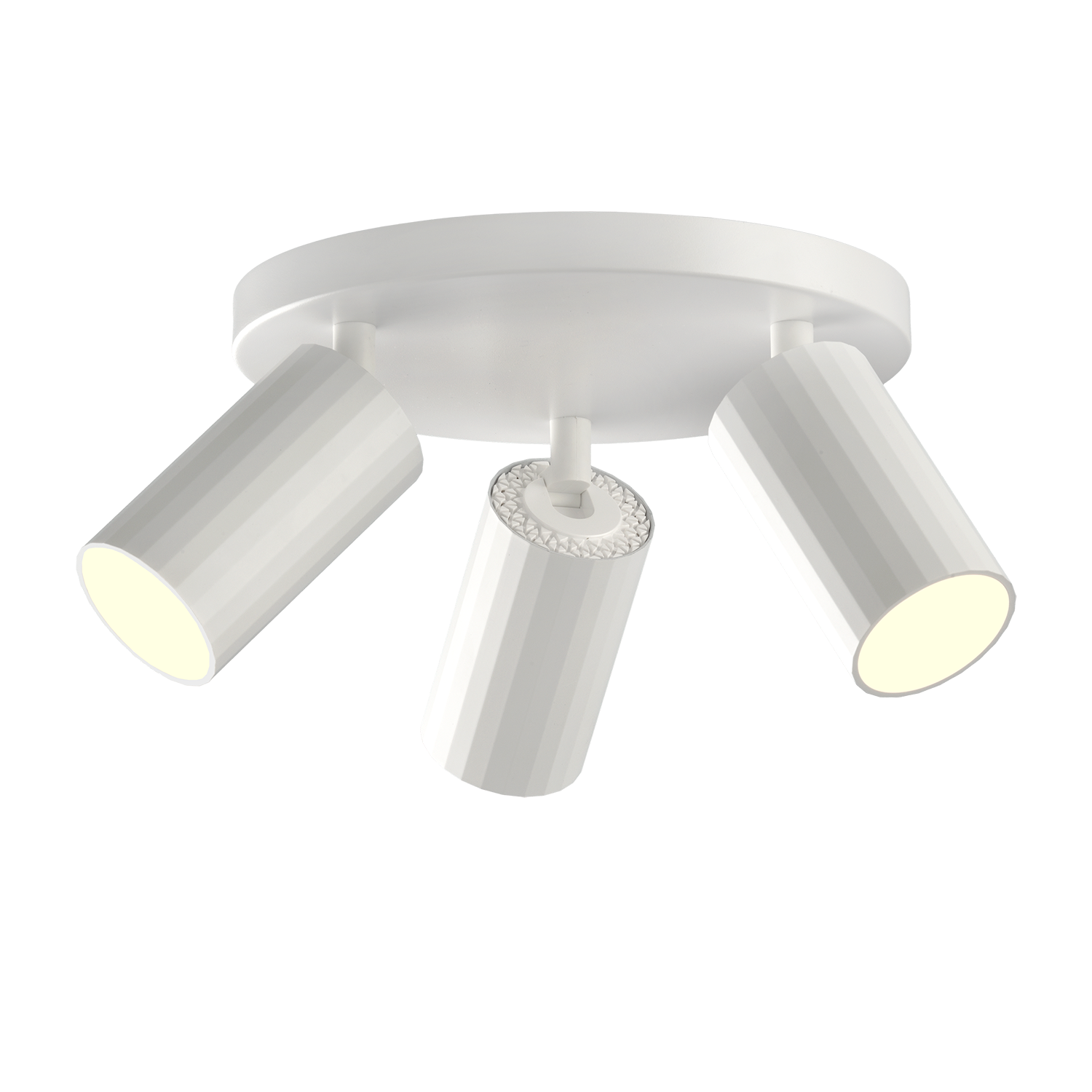 ACB Iluminacion Stropní svítidlo MODRIAN, ⌀ 22 cm, 3xGU10 8W Barva: Bílá