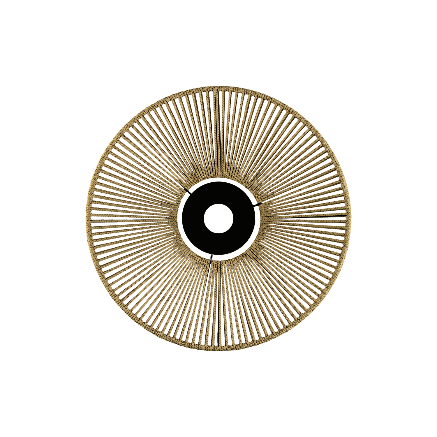 Levně ACB Iluminacion Závěsné svítidlo PAMELA, ⌀ 50 cm, 1xE27 15W Barva: písková