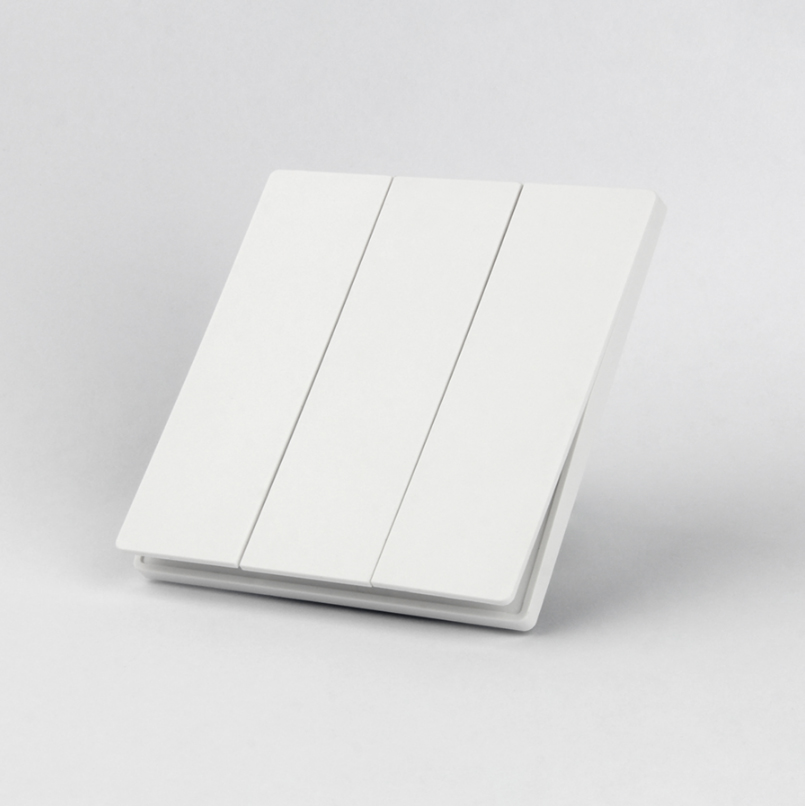 Levně Miboxer 3-zónový PUSH spínač 250V, max.10A, GANG-E010, Mi-Light