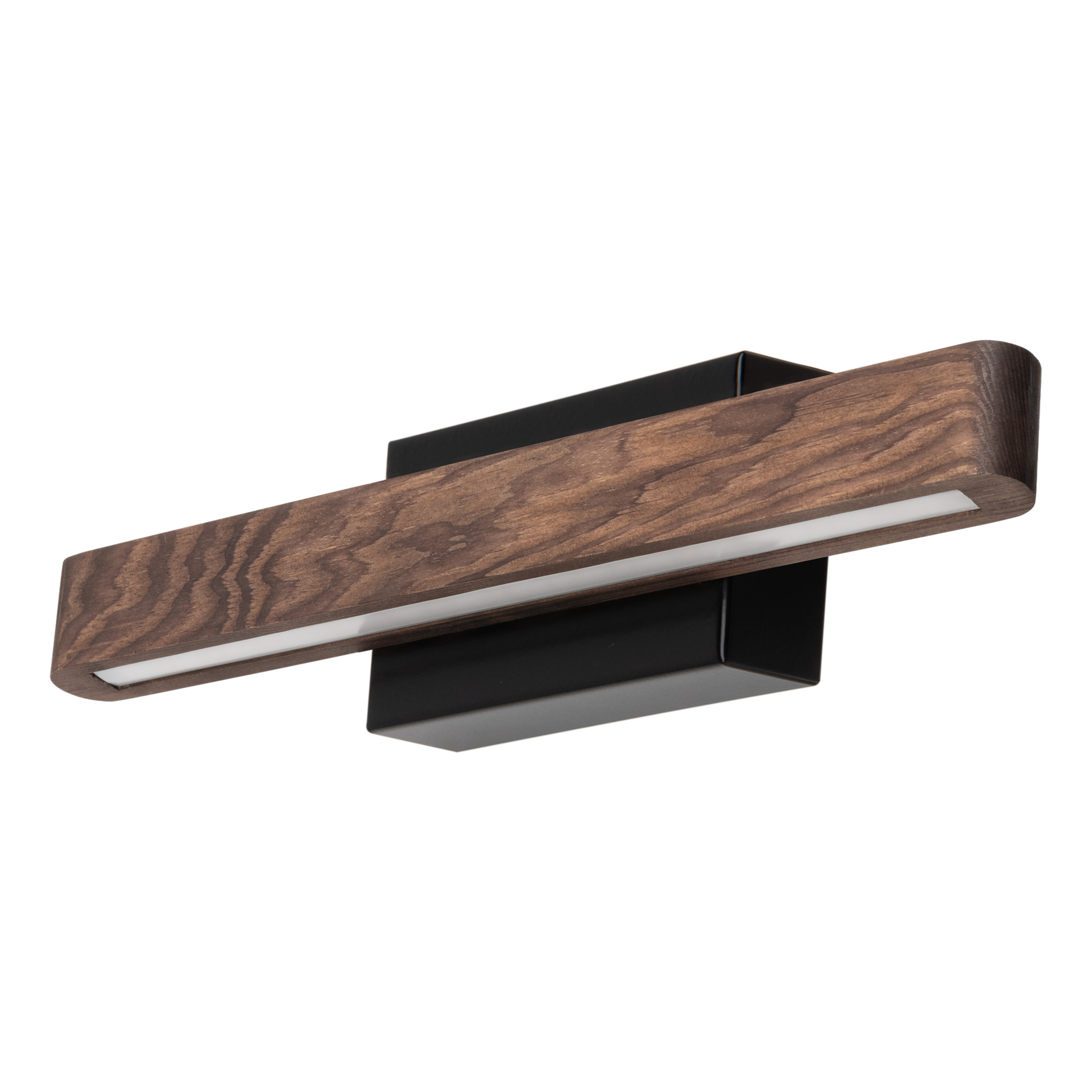 Levně BRITOP Nástěnné LED svítidlo FORESTIER 5,5W, d. 40 cm, CRI 80 Barva: Ořechová