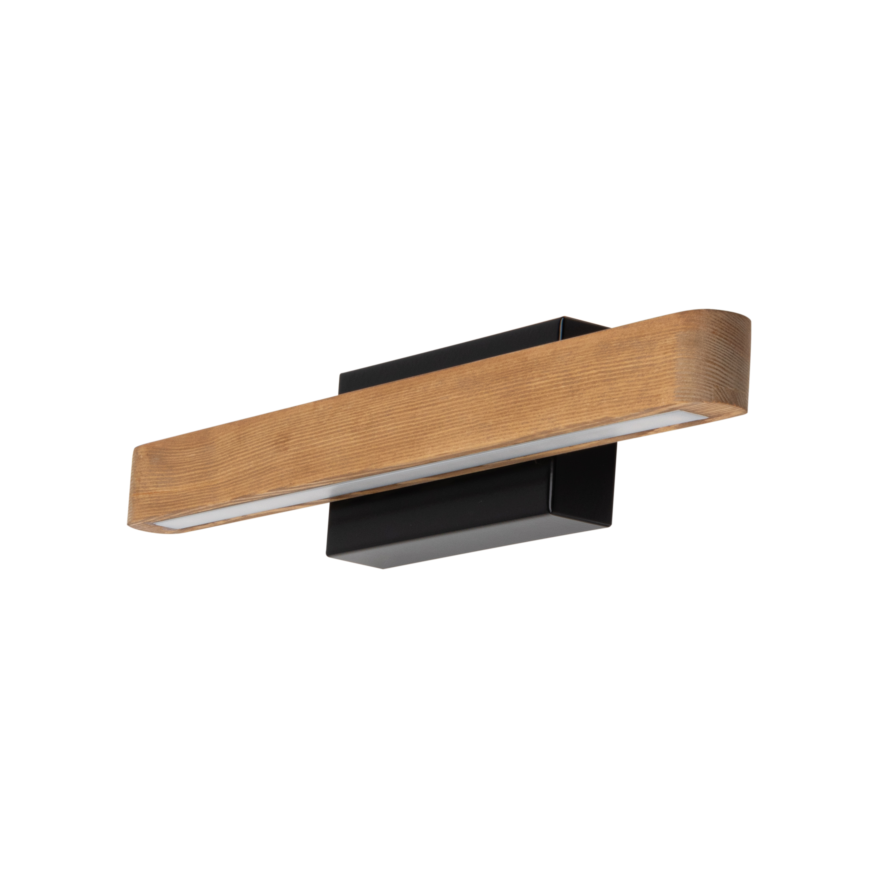 Levně BRITOP Nástěnné LED svítidlo FORESTIER 5,5W, d. 40 cm, CRI 80 Barva: Hnědá