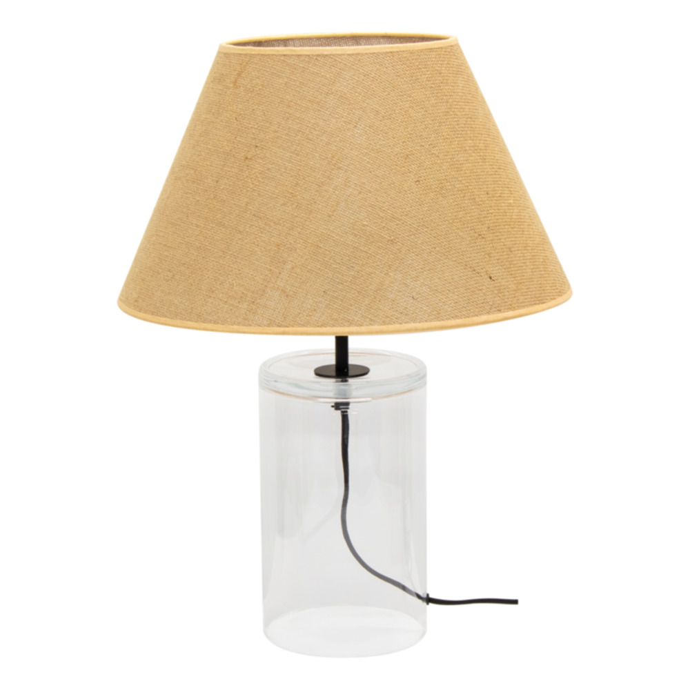 Levně BRITOP Stolní lampa VASO JUTE, v. 53 cm, 1xE27