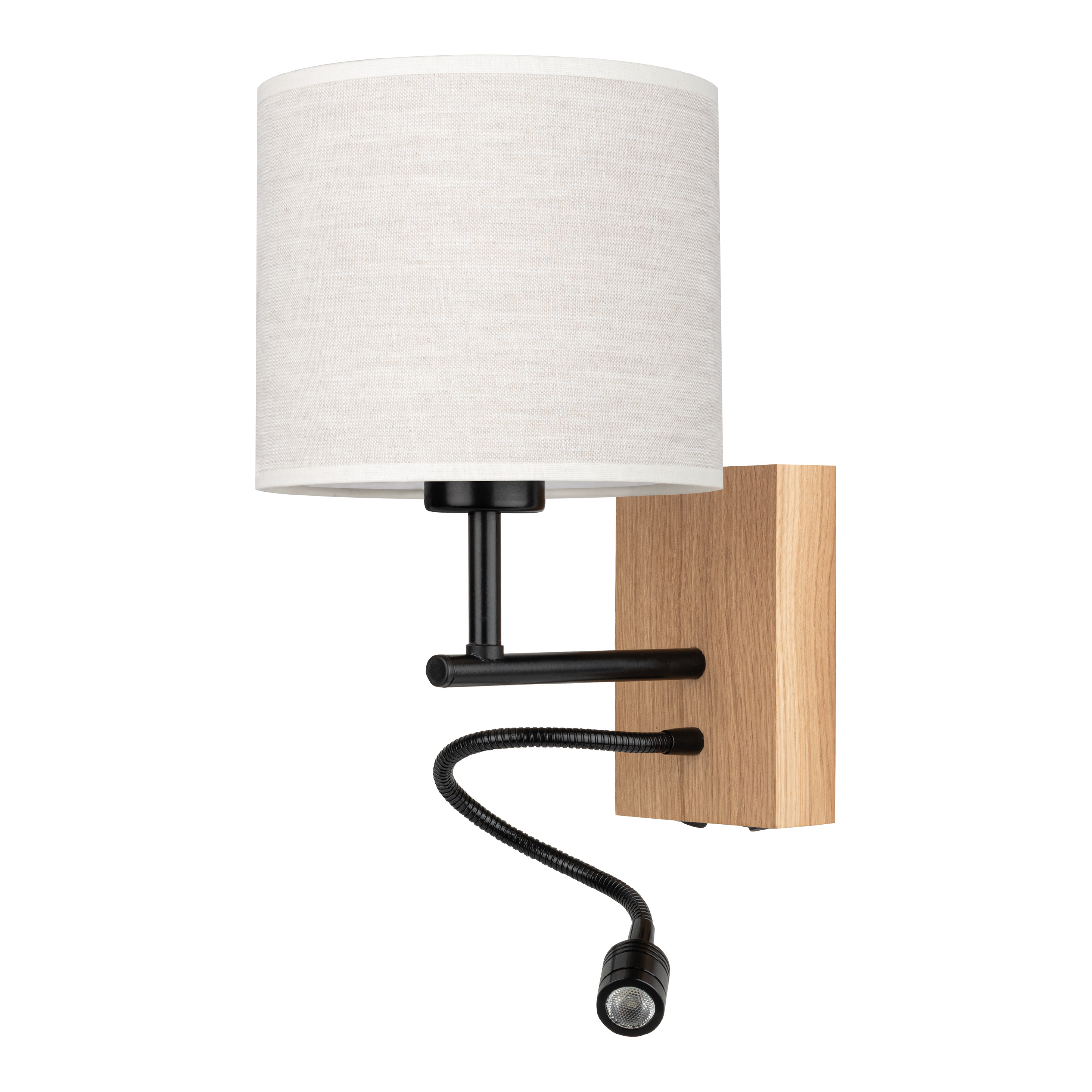 Levně BRITOP Nástěnné svítidlo BOHO SONAR, 1W + 1xE27, Ø 17,5 cm, CRI80