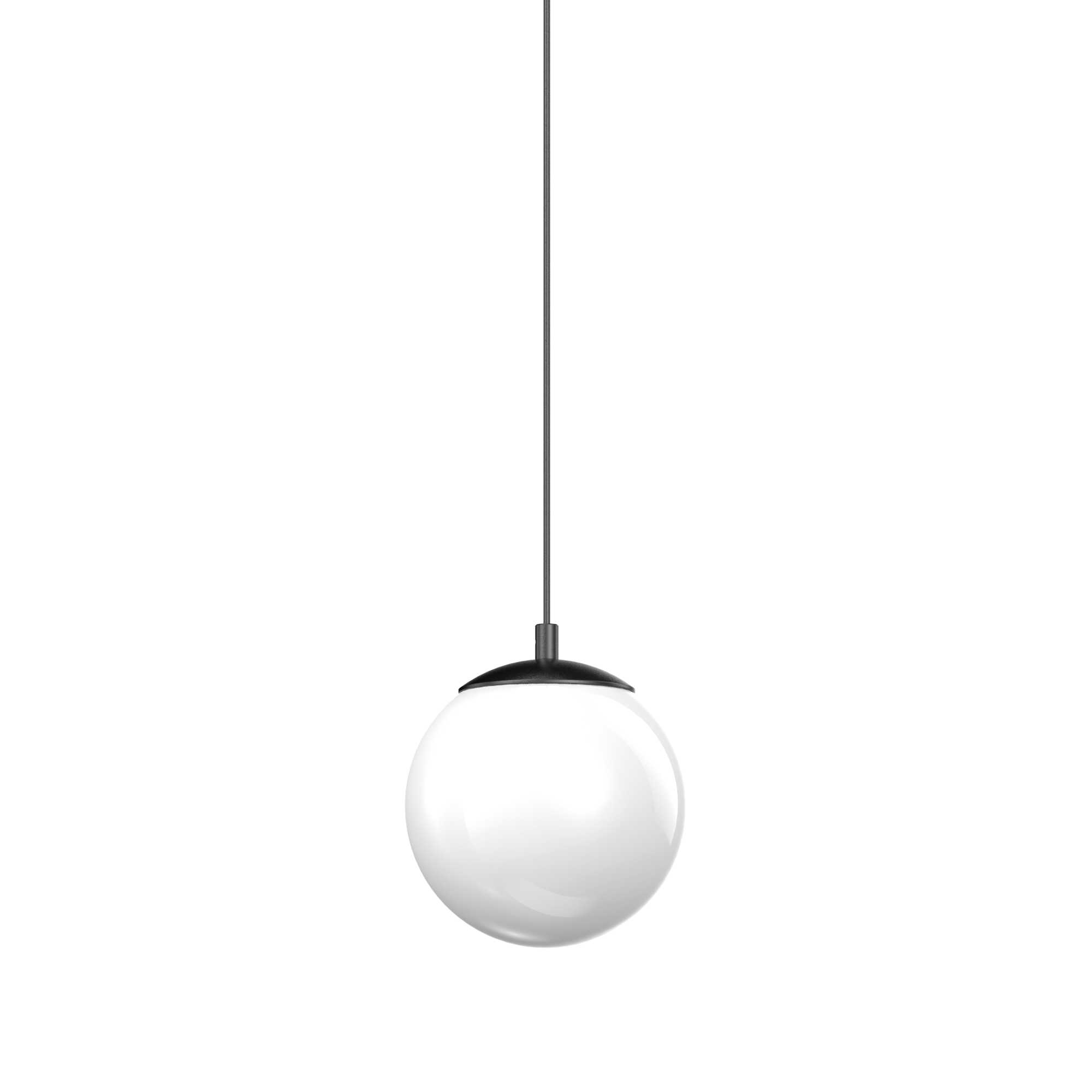 Ideal Lux Závěsné svítidlo EGO PENDANT BALL 10W 3000K Barva: Černá