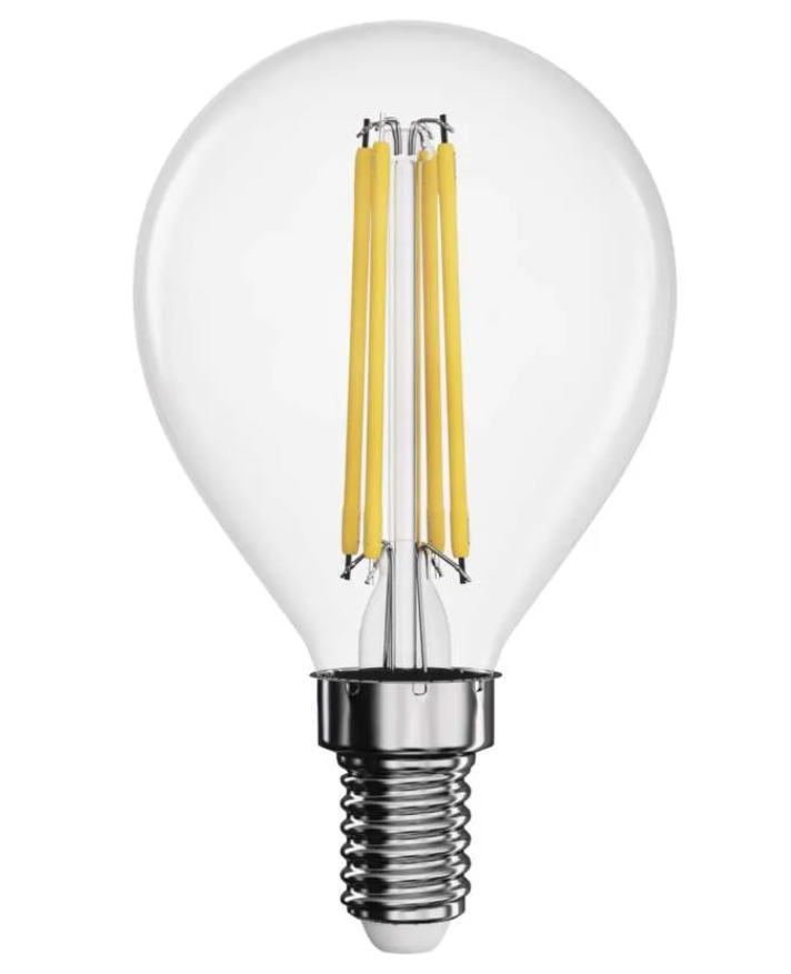 Emos lighting LED žárovka Filament Mini Globe, E14, 3,4 W, teplá bílá