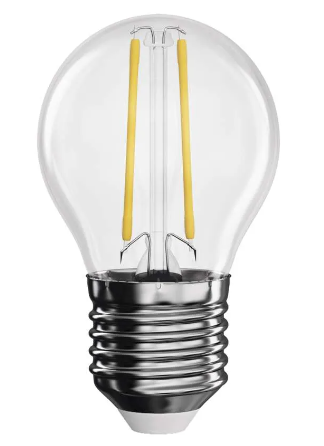 Emos lighting LED žárovka Filament Mini Globe, 1,8W, E27, teplá bílá