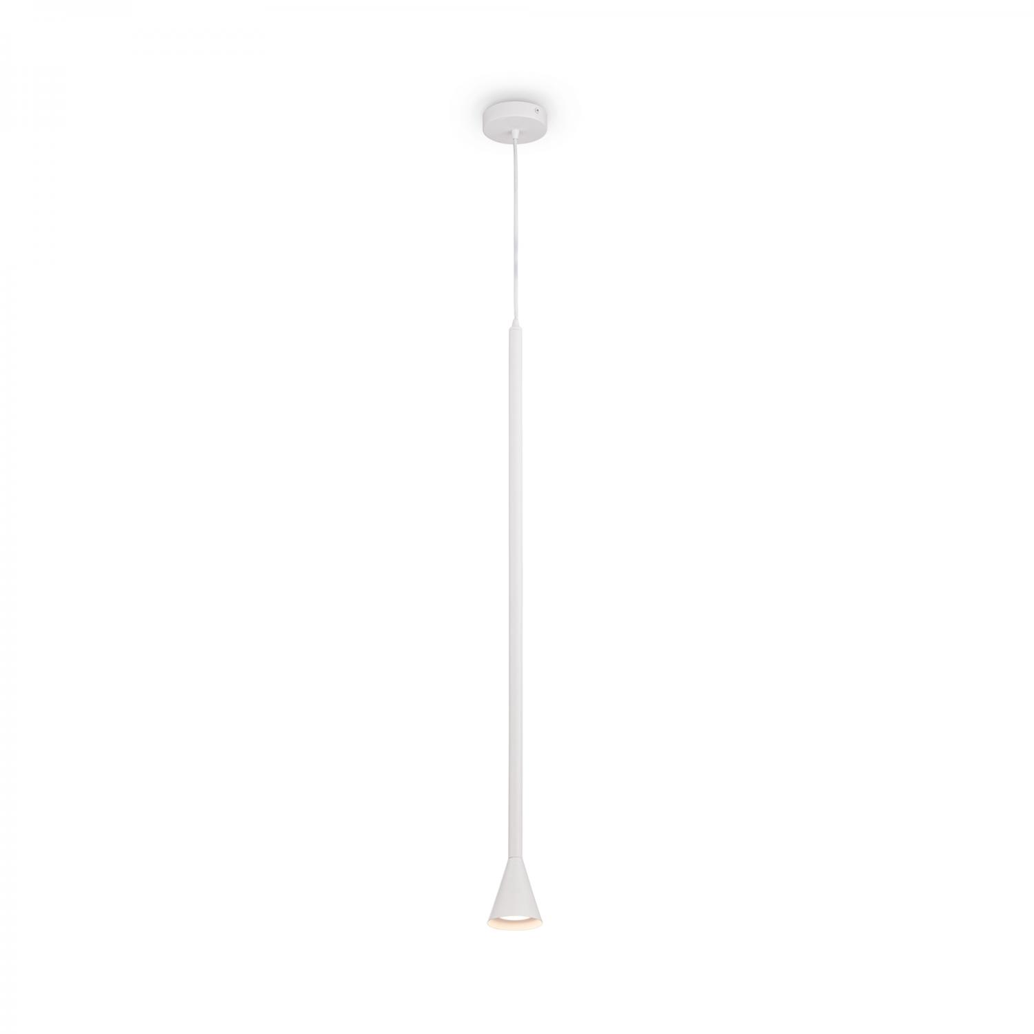 Maytoni Závěsné svítidlo ARROW, 1xGU10, Ø 7,5 cm Barva: Bílá