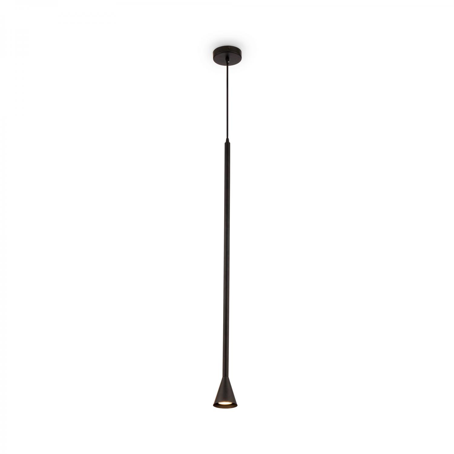 Maytoni Závěsné svítidlo ARROW, 1xGU10, Ø 7,5 cm Barva: Černá
