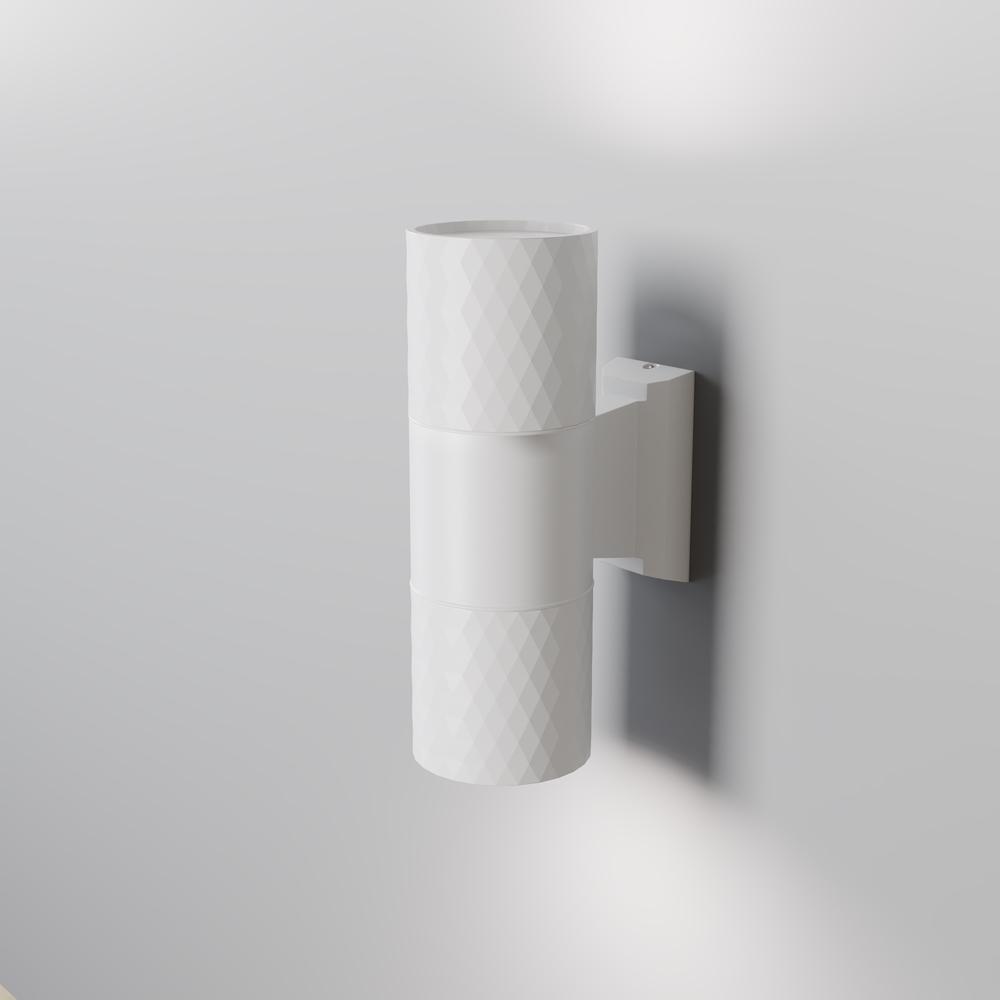 Maytoni Venkovní nástěnné svítidlo BOWERY, 2xGU10, v. 19 cm, IP54 Barva: Bílá