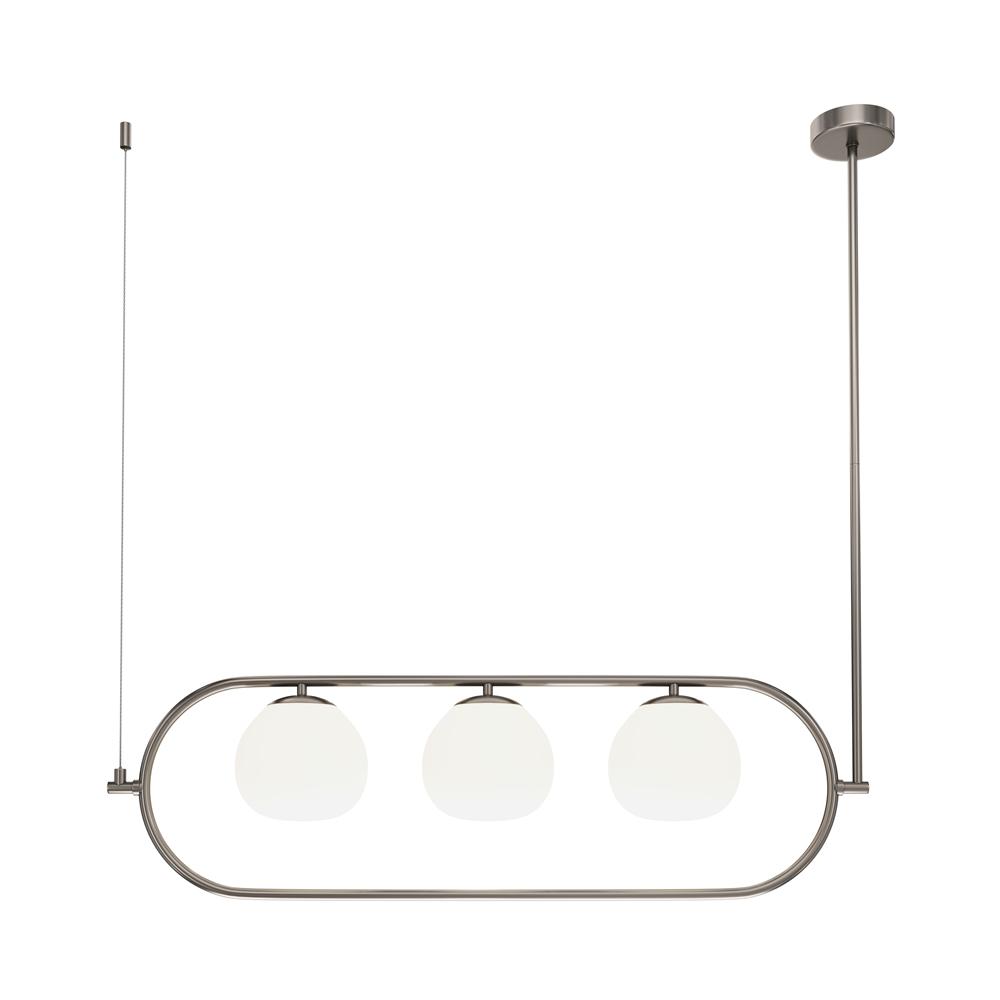 Maytoni Závěsné svítidlo ERICH, 3xE14, d. 89 cm Barva: Nikl