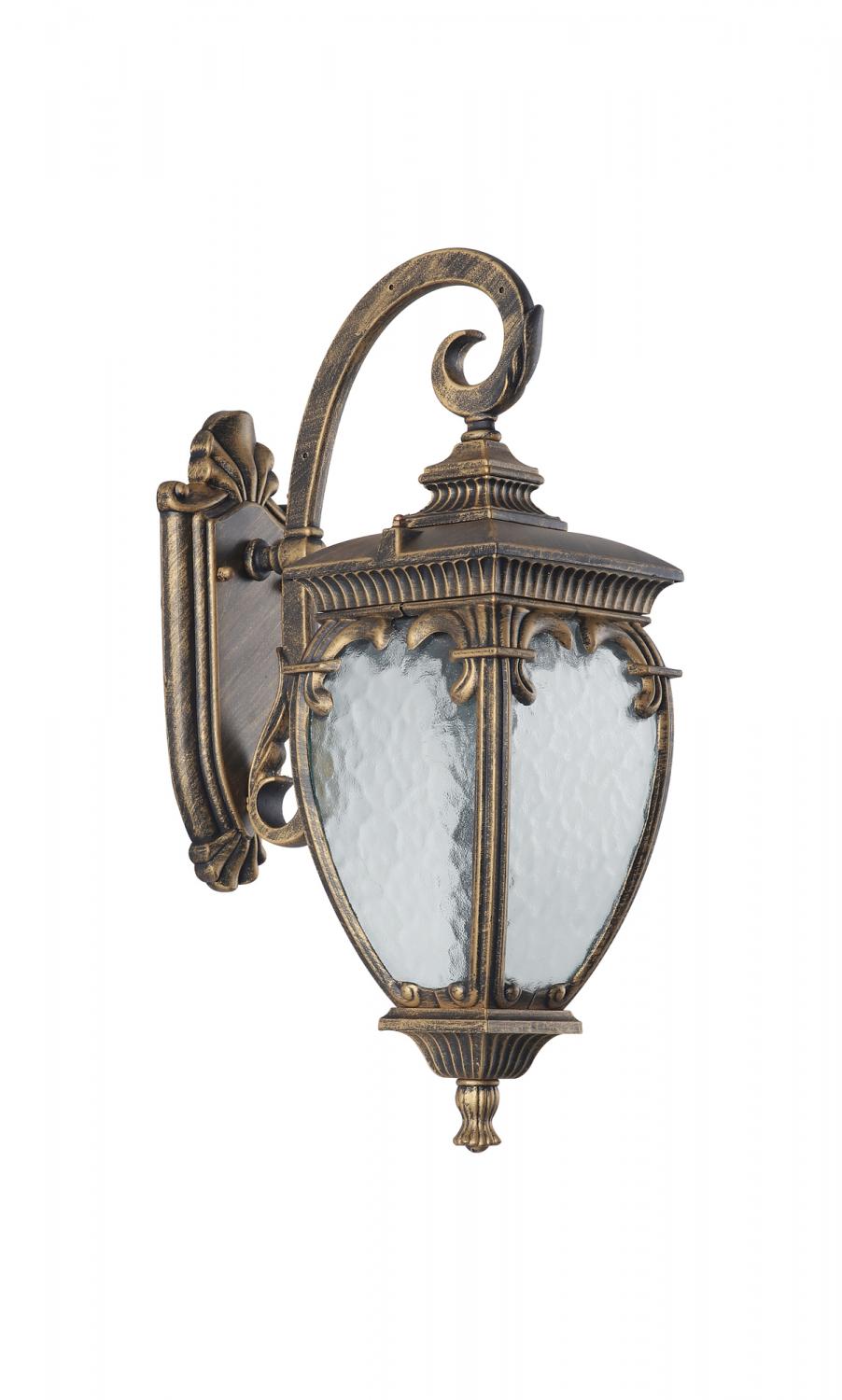 Maytoni Nástěnné svítidlo FLEUR, 1xE27, v. 48 cm, IP44 Barva: Černo-zlatá