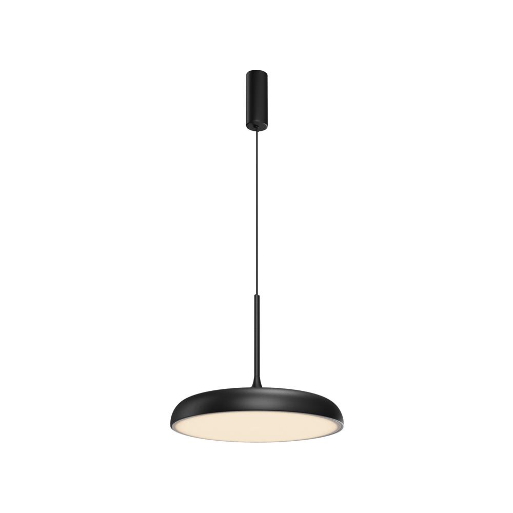 Maytoni Závěsné LED svítidlo GERHARD, 26W, Ø 40 cm, CRI80 Barva: Černá