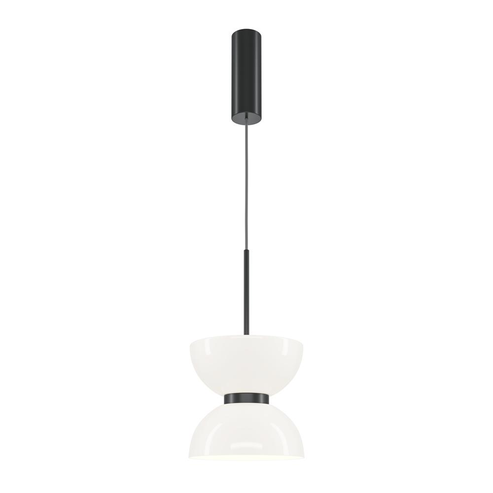 Maytoni Závěsné LED svítidlo KYOTO, 11W, Ø 22 cm, CRI80 Barva: Černá