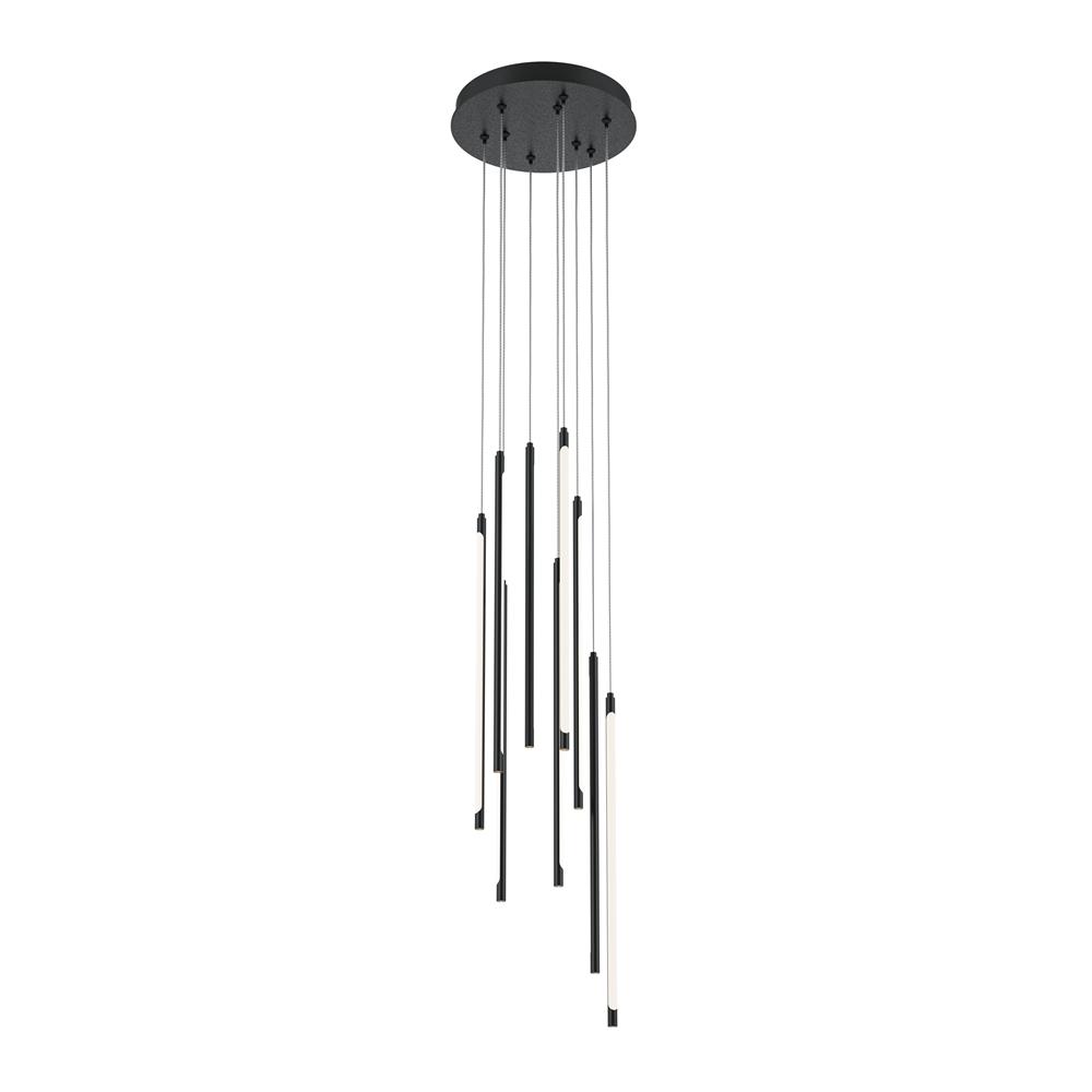 Maytoni Závěsné LED svítidlo LIGHT STICK, 46W, Ø 35 cm, CRI80, stmívatelné Barva: Černá