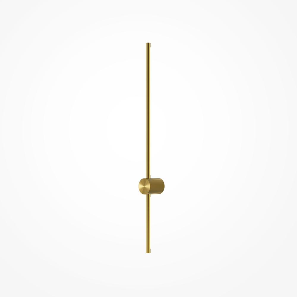Maytoni Nástěnné LED svítidlo LIGHT STICK, 10W, v. 90 cm, CRI80 Barva: Zlatá