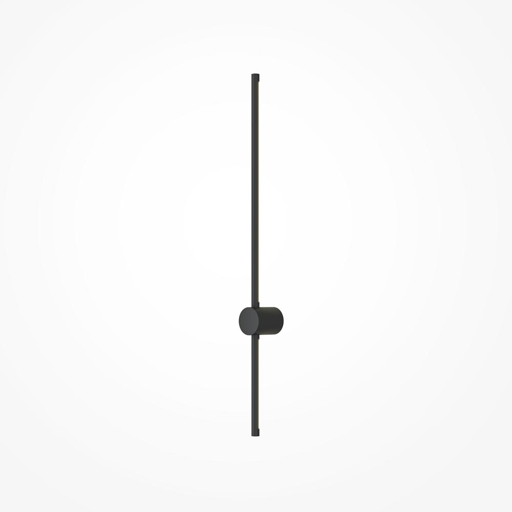 Maytoni Nástěnné LED svítidlo LIGHT STICK, 10W, v. 90 cm, CRI80 Barva: Černá