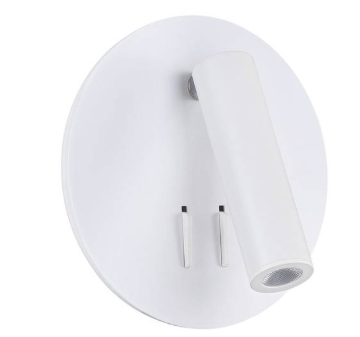 Maytoni Nástěnné LED svítidlo LOS, 9W, 14x14 cm, CRI80 Barva: Bílá