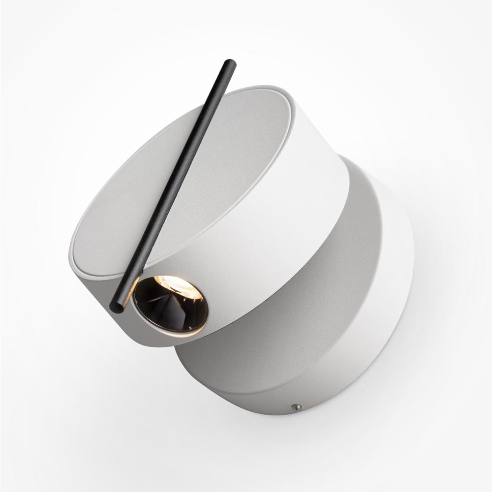 Maytoni Nástěnné LED svítidlo NUANCE 4W, v. 14 cm, CRI90 Barva: Bílá