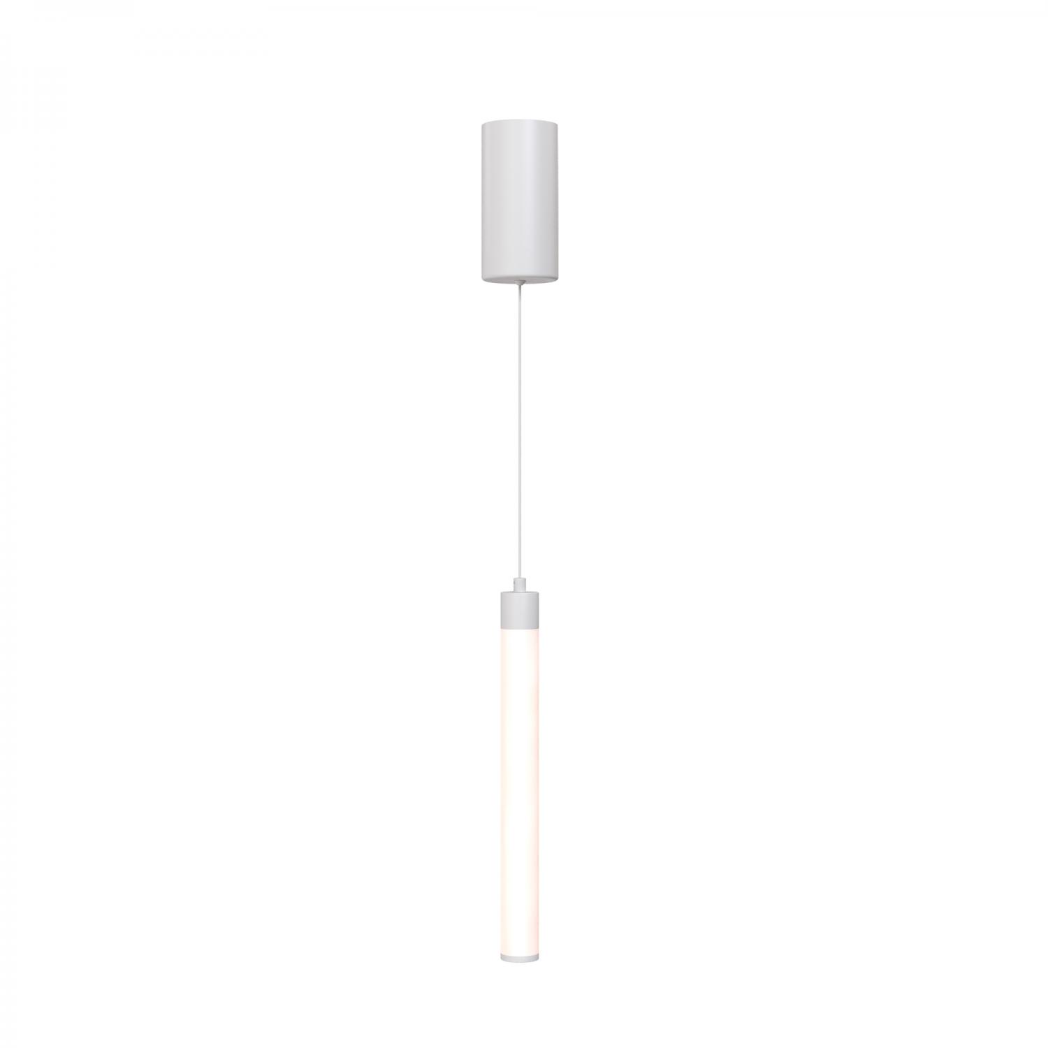 Maytoni Závěsné LED svítidlo RAY, 10W, Ø 3 cm, CRI80 Barva: Bílá