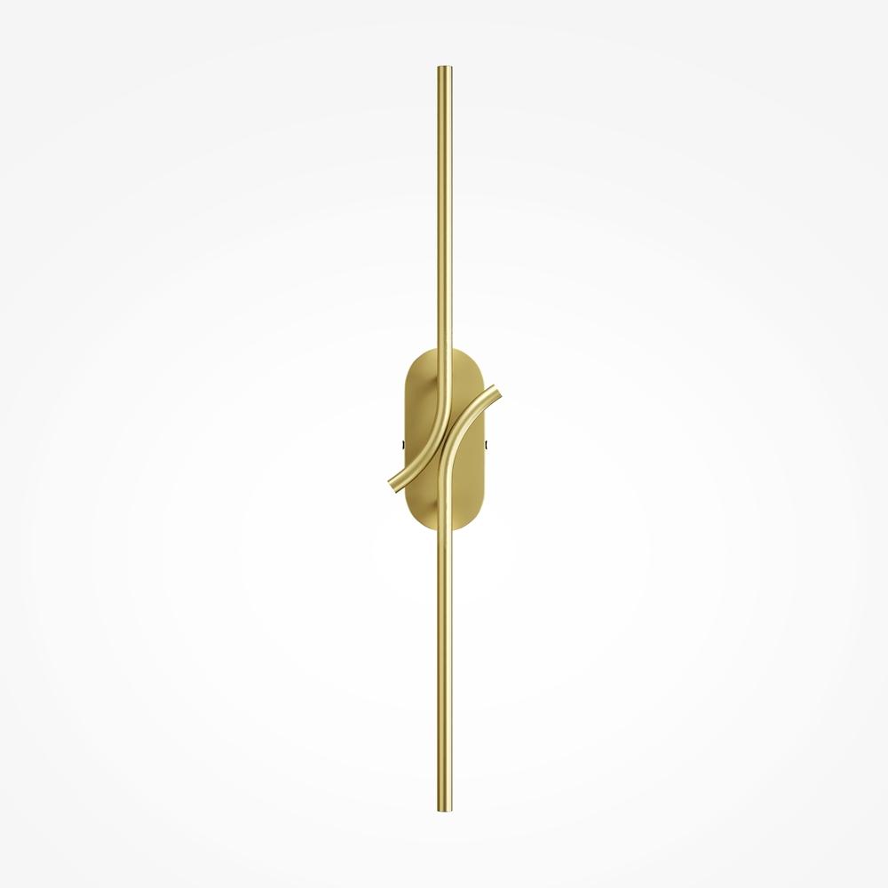 Maytoni Nástěnné LED svítidlo RENAISSANCE, 6W, v. 63 cm, CRI80 Barva: Zlatá