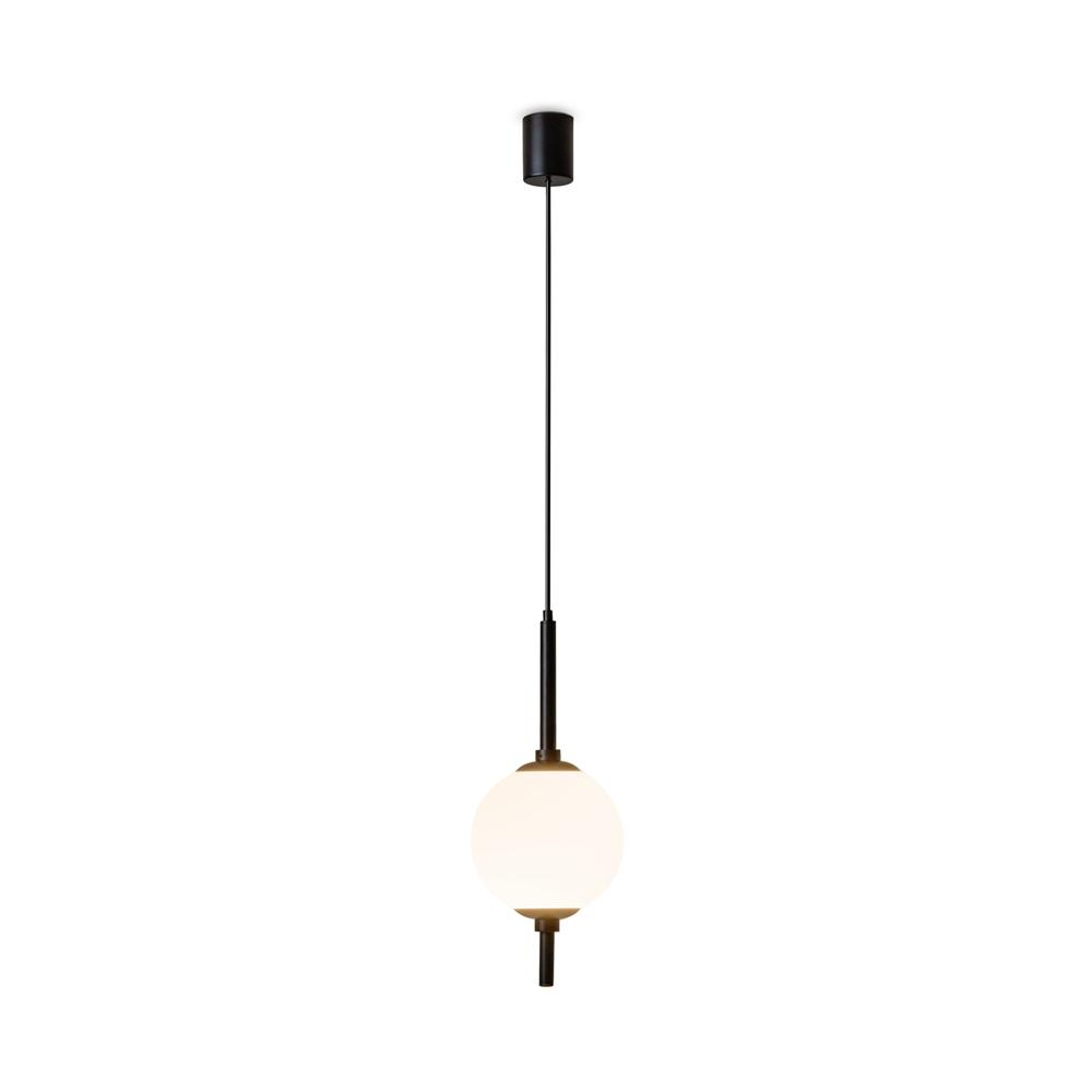 Maytoni Závěsné LED svítidlo THE SIXTH SENSE, 7W, Ø 18 cm, CRI70 Barva: Černá
