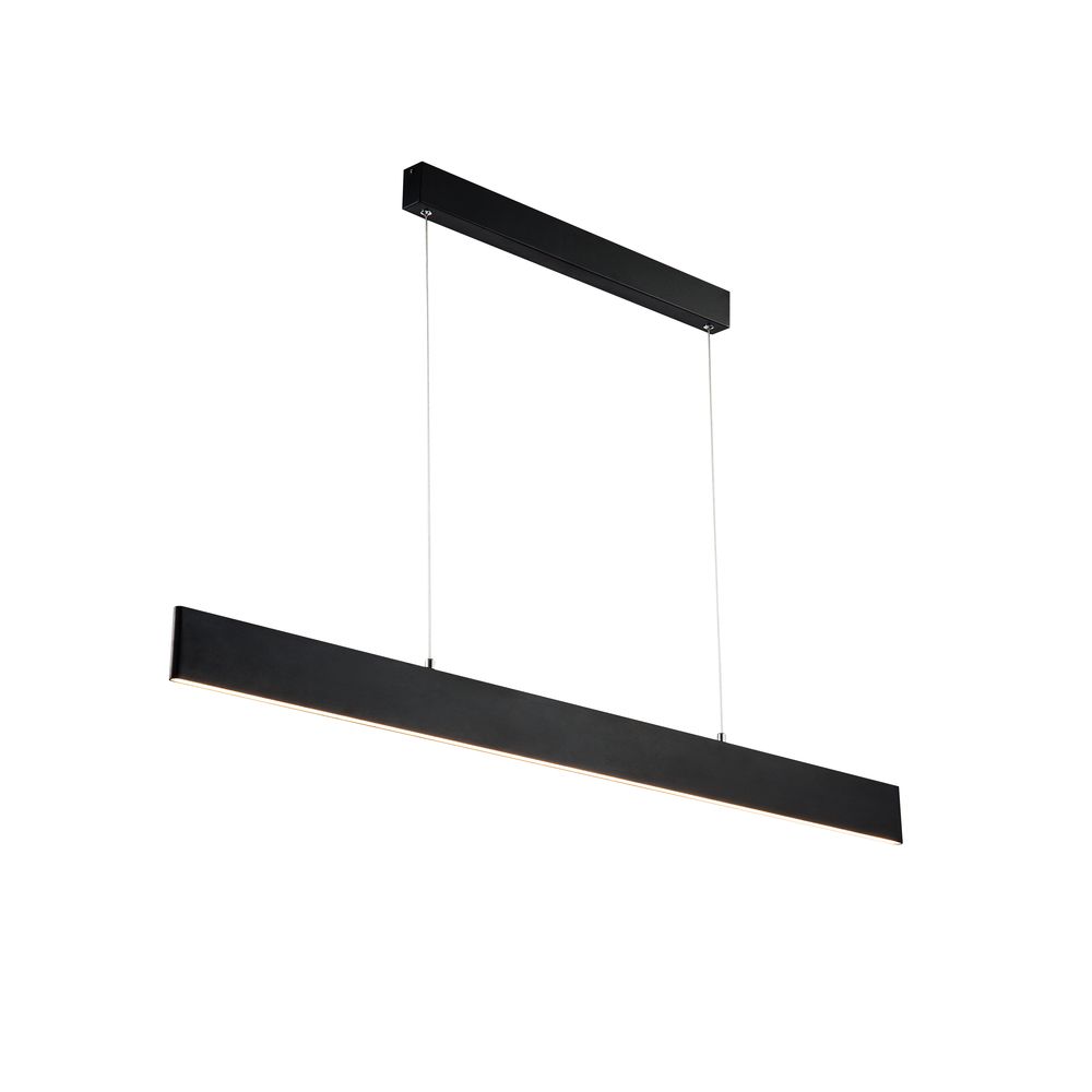 Maytoni Závěsné LED svítidlo STEP, 30W, d. 118,5 cm, CRI80, 3000K Barva: Černá