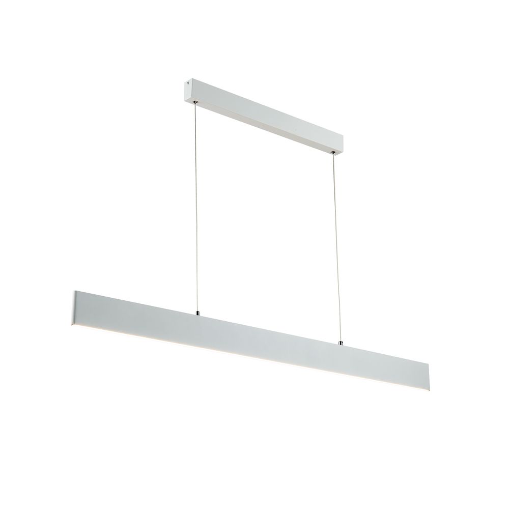 Maytoni Závěsné LED svítidlo STEP, 30W, d. 118,5 cm, CRI80, 3000K Barva: Bílá