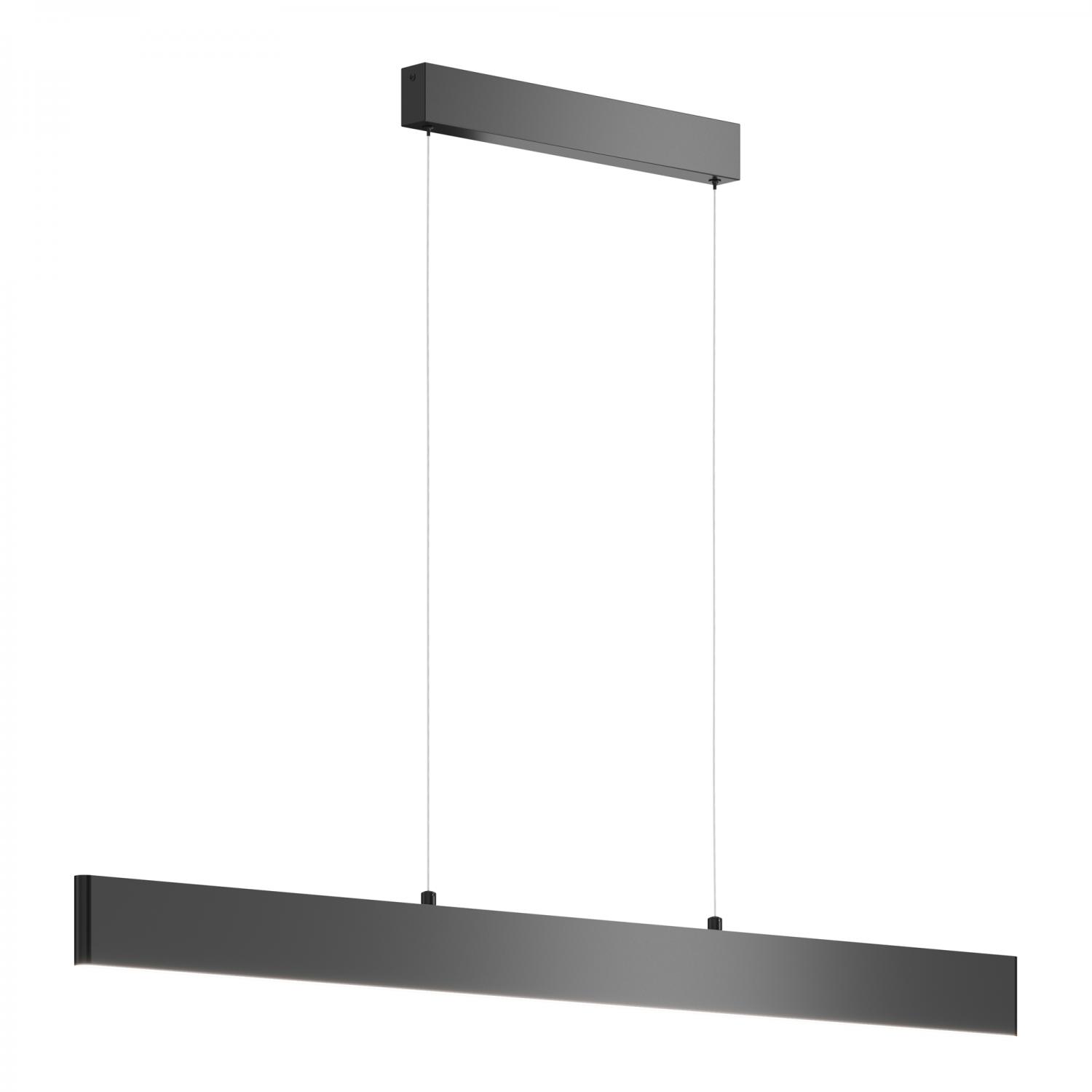Maytoni Závěsné LED svítidlo STEP, 30W, d. 118,5 cm, CRI80, 4000K Barva: Černá