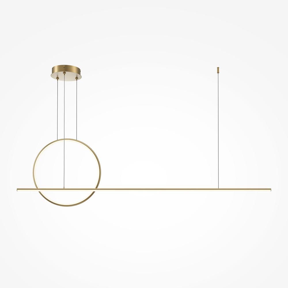 Maytoni Závěsné LED svítidlo HALO, 40W, d. 143 cm, CRI80