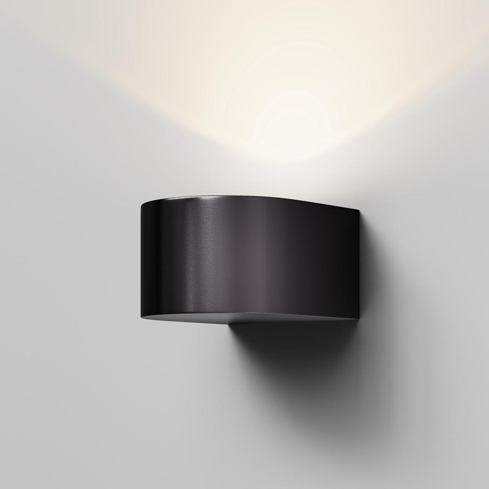 Maytoni Venkovní nástěnné LED svítidlo BLOW, 5W, v. 6,4 cm, CRI80, IP54