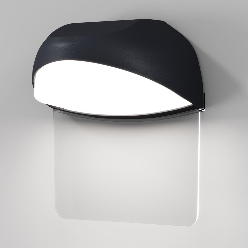 Maytoni Venkovní nástěnné LED svítidlo GLOSS, 7W, v. 18,4 cm, CRI80, IP65