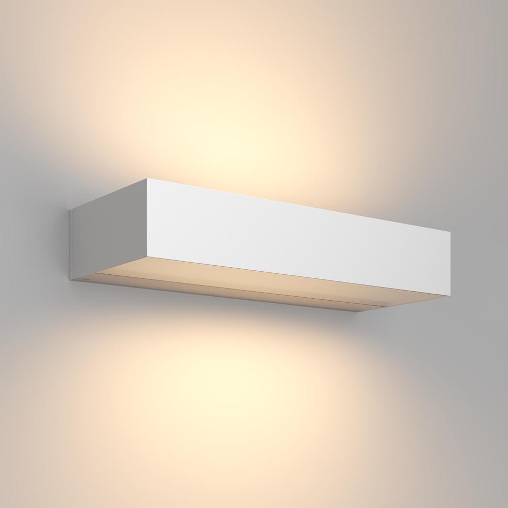 Maytoni Venkovní nástěnné LED svítidlo LOT, 20W, d. 30 cm, CRI80, IP65