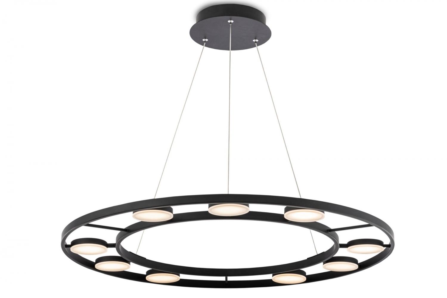 Maytoni Závěsné LED svítidlo FAD, 63W, Ø 80 cm, CRI80