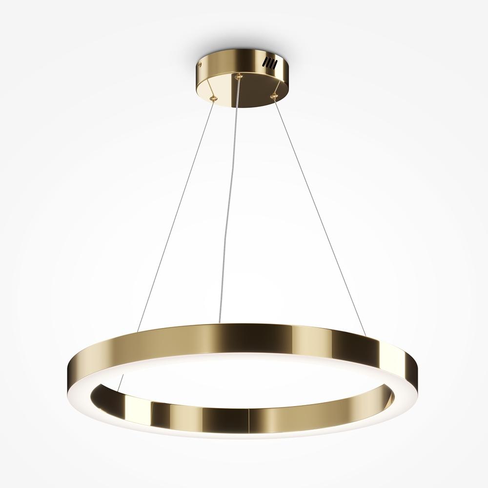 Maytoni Závěsné LED svítidlo SATURNO, 45W, 4000K, Ø 60 cm, CRI80
