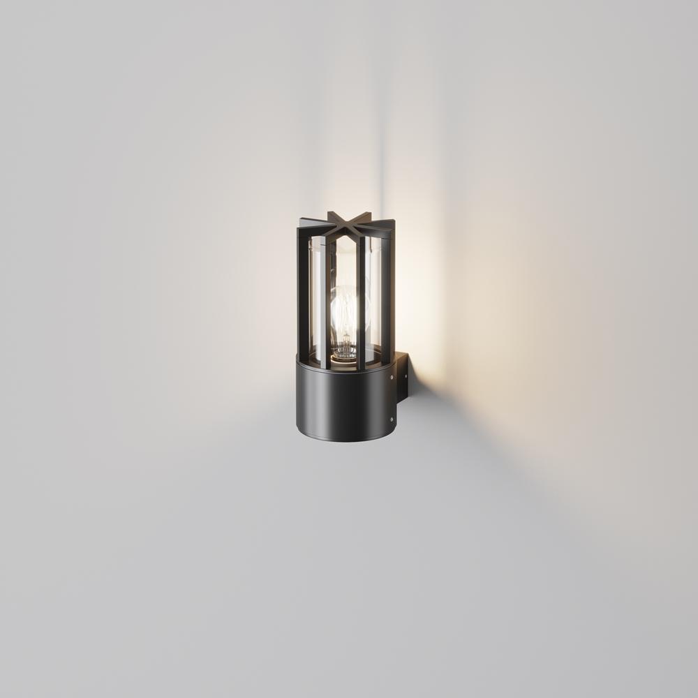 Maytoni Venkovní nástěnné svítidlo BARREL, 1xE27, v. 25 cm, IP54