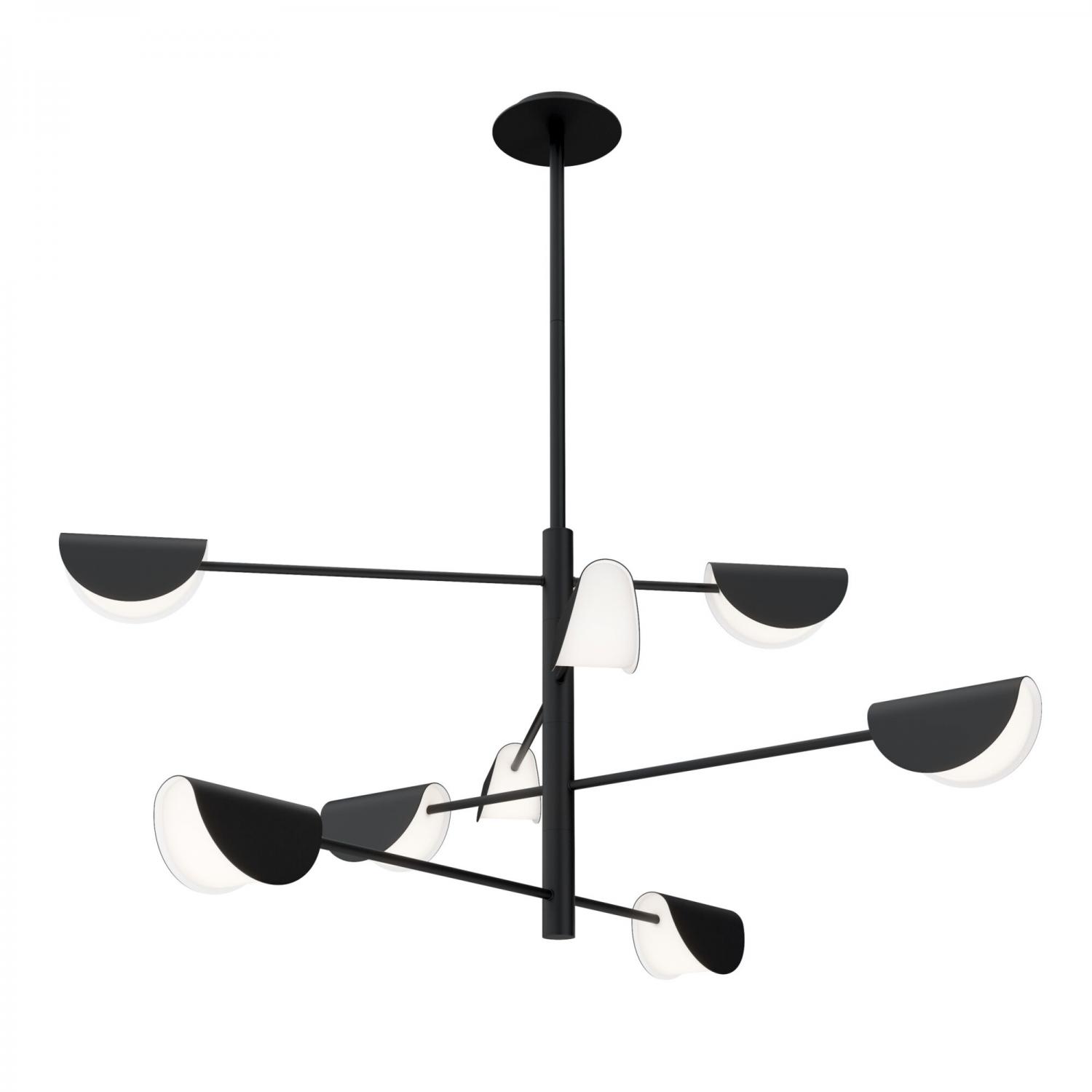 Maytoni Závěsné svítidlo MOLLIS, 8xG9, d. 125 cm