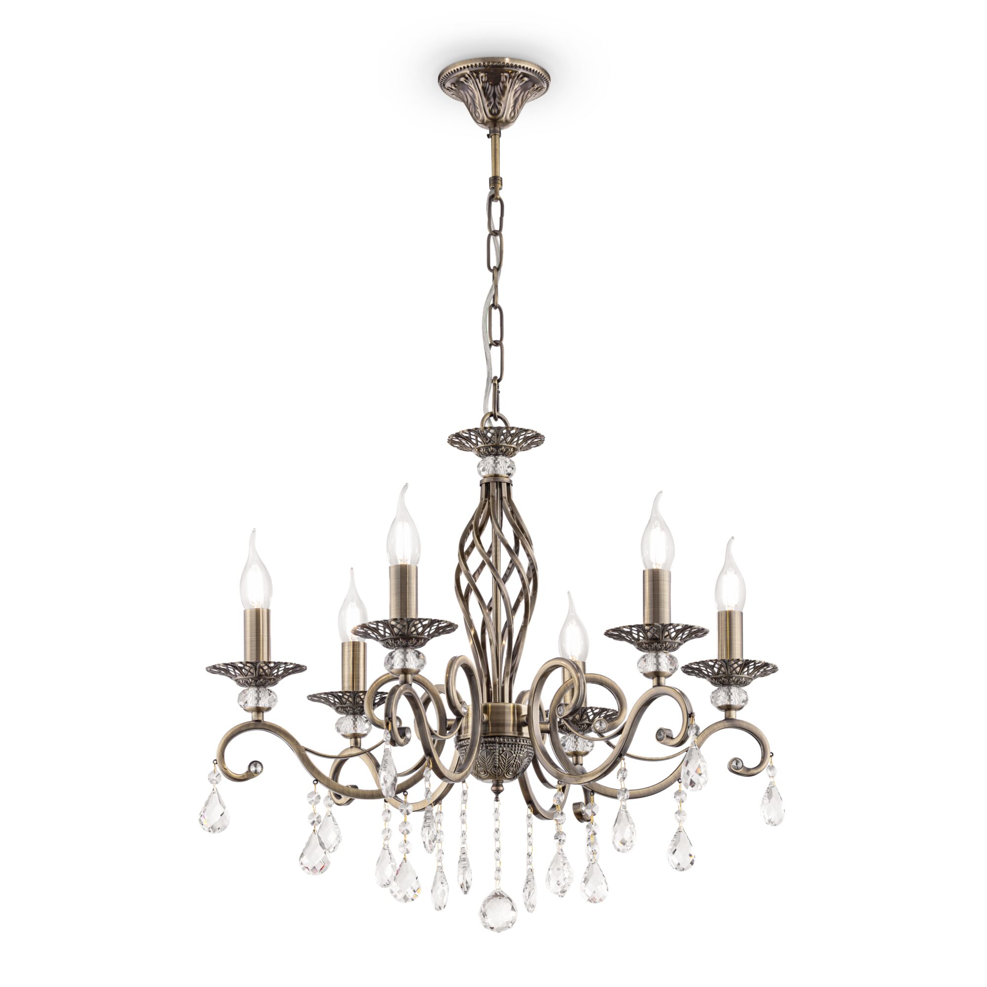Maytoni Závěsné svítidlo GRACE, 6xE14, Ø 63 cm, v. 56 cm