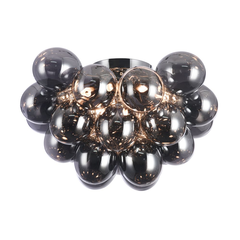 Maytoni Luxusní stropní svítidlo BALBO, 28W, ⌀ 50 cm, 8xG9 Barva: Nikl