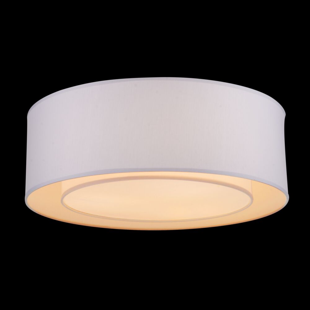 Maytoni Stropní svítidlo BALBO, 60W, ⌀ 52 cm, 3xE27 Barva: Bílá/Šedá