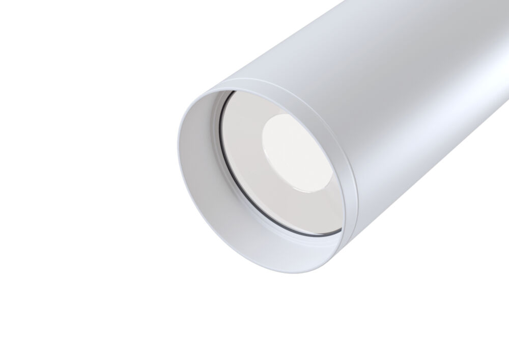Maytoni Moderní zápustné stropní svítidlo FOCUS, d. 13 cm, 1xGU10 Barva: Bílá